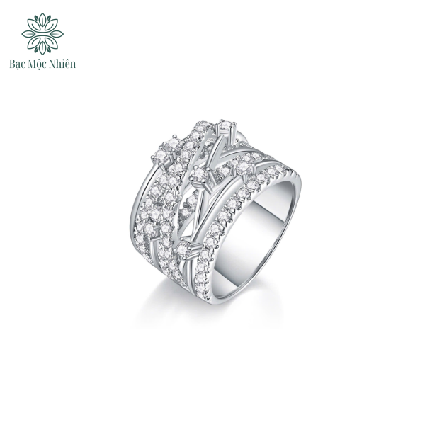 Nhẫn Bạc Nữ Dự Tiệc – Lấp Lánh Nổi Bật - Ảnh 2