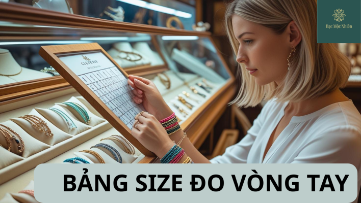 bảng size vòng tay theo cân nặng