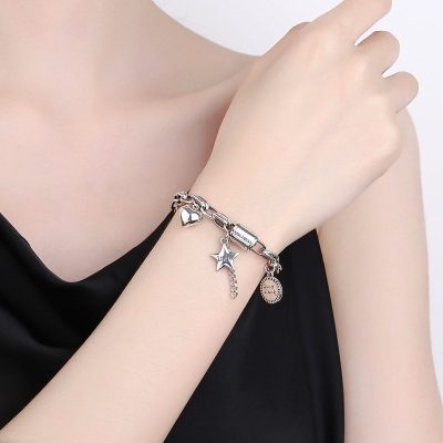 Lắc Tay Bạc Nữ Đẹp Nhất