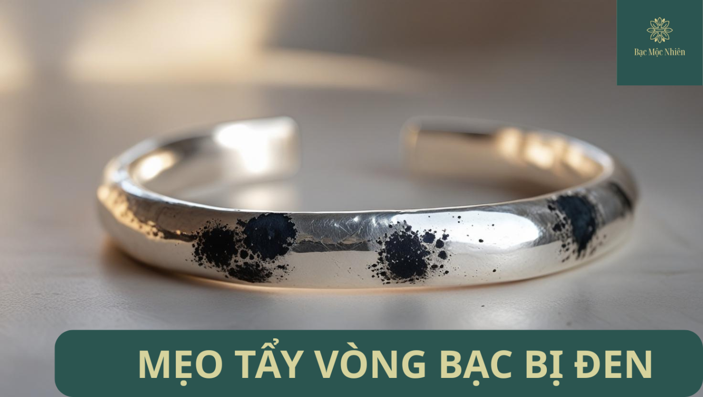 cách tẩy vòng bạc bị đen