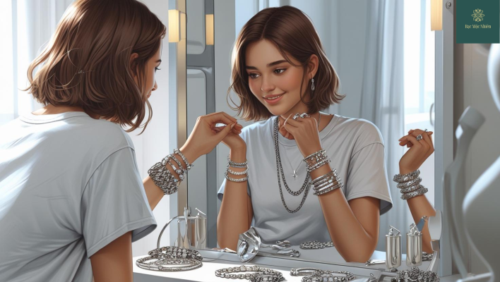 vòng tay bạc nữ giá bao nhiêu