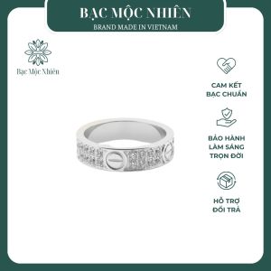 nhẫn nam bạc
