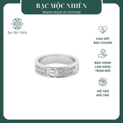 nhẫn nam bạc