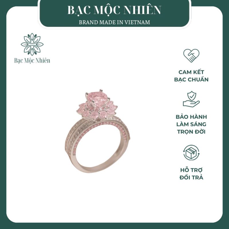 nhẫn bạc nữ hà nội