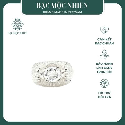 nhẫn bạc phong thủy