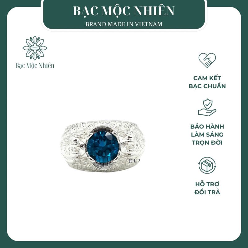 nhẫn bạc phong thủy
