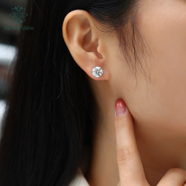 Bông Tai Bạc Mộc Nhiên "Lấp Lánh Như Mắt Em" - Ảnh 3
