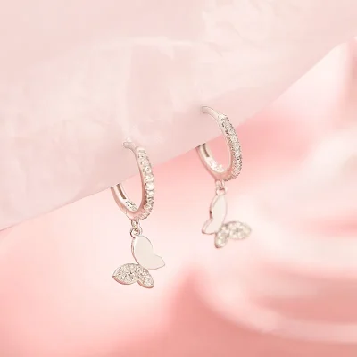 Bông Tai Bạc Mộc Nhiên