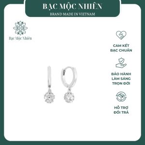 Bông Tai Bạc Đẹp Cho Nữ