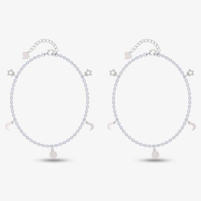 lắc chân bạc đẹp 2025