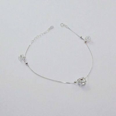 lắc chân bạc đẹp 2025